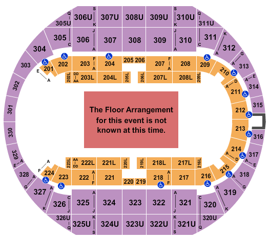 Propst Arena At the Von Braun Center Monster Jam Seating Chart